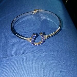 Colts Silver Bracelet